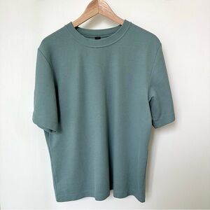 Lululemon Relaxed Fit Heavy Weight Cotton Textured Shirt